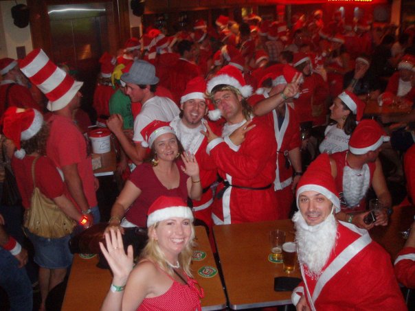 The Santa Claus Pub Crawl